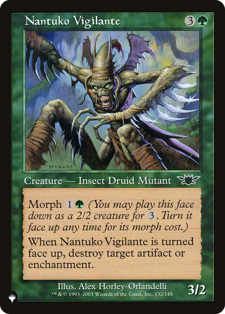 Nantuko Vigilante — The List — Magic: The Gathering