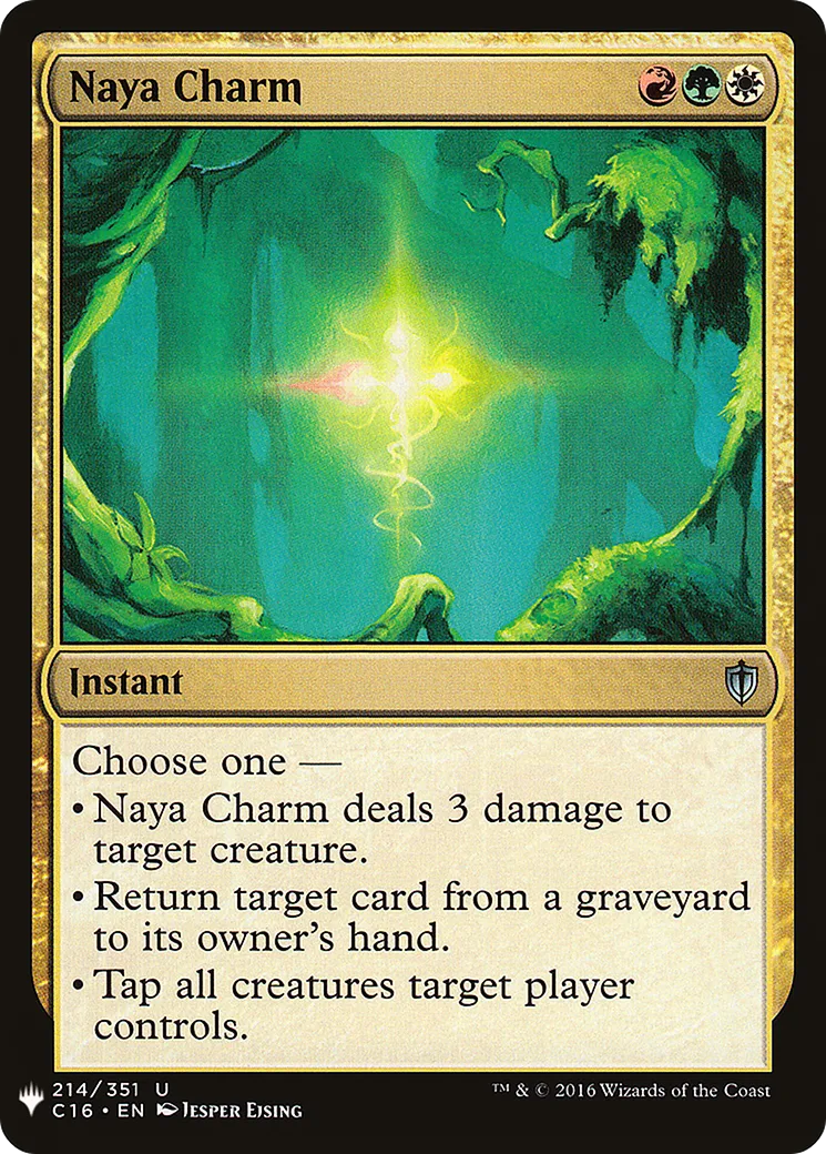 Charme de Naya — The List — Magic: The Gathering