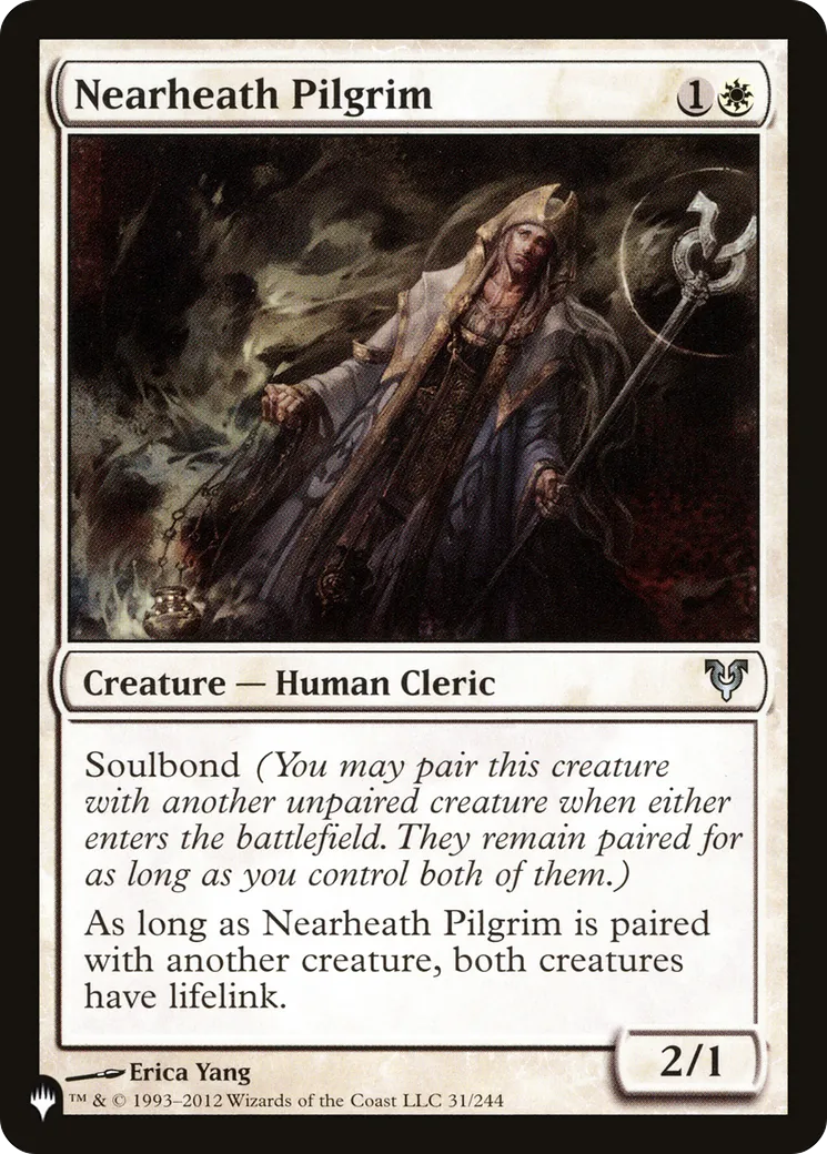 Nearheath Pilgrim — The List — Magic: The Gathering