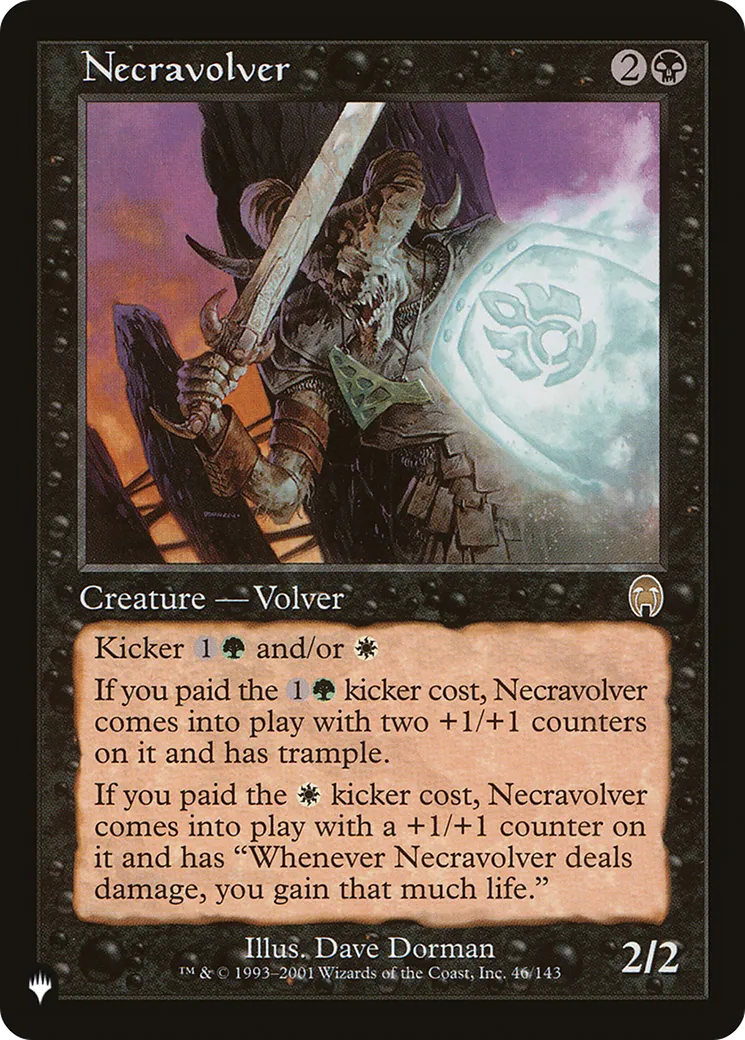 Necravolver — The List — Magic: The Gathering
