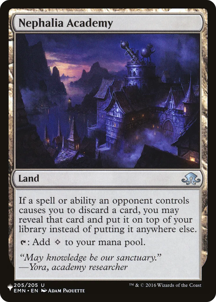 Nephalia Academy — The List — Magic: The Gathering
