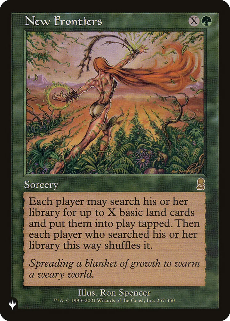New Frontiers — The List — Magic: The Gathering