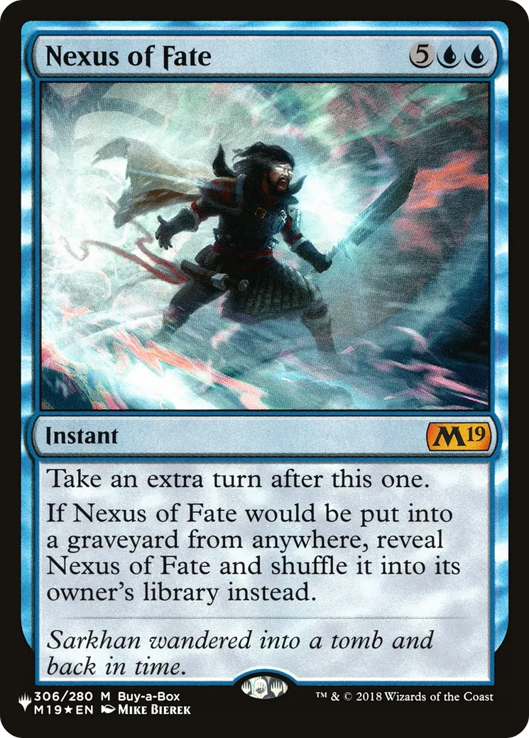 Nexus of Fate — The List — Magic: The Gathering