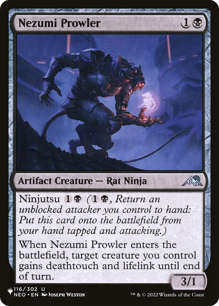 Rôdeur nezumi — The List — Magic: The Gathering