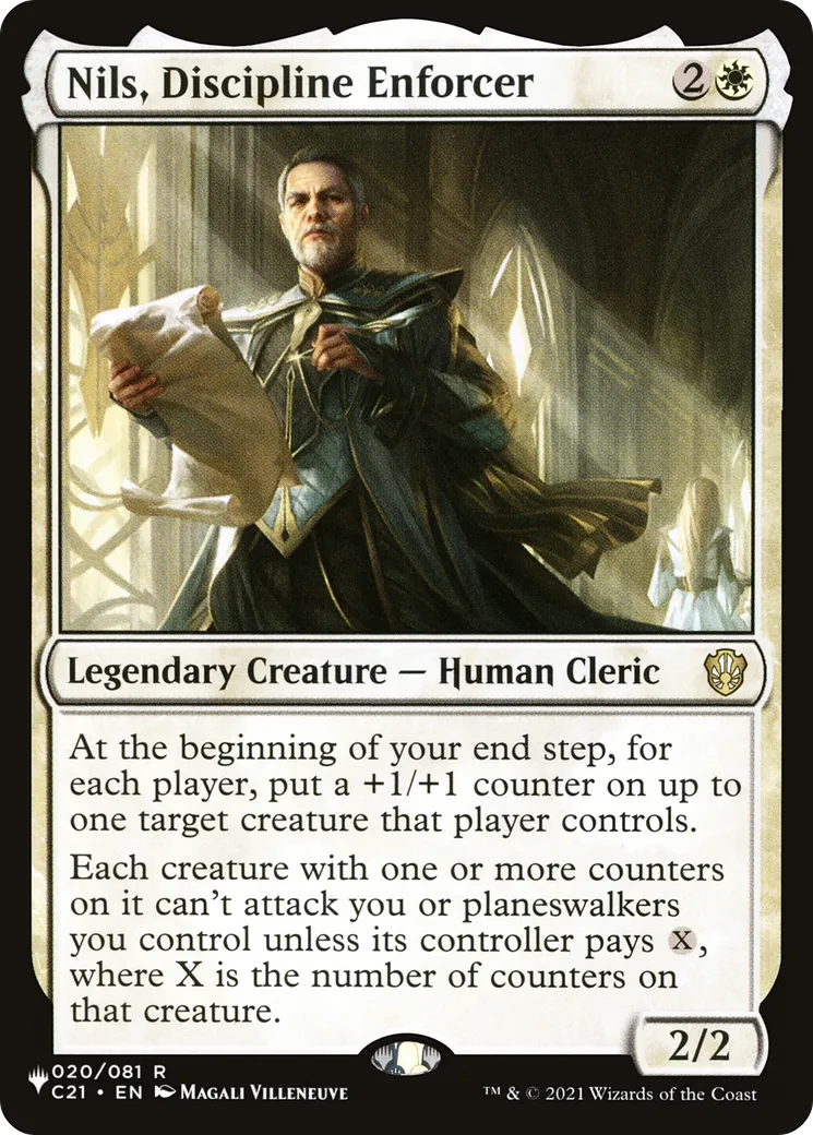 Nils, Discipline Enforcer — The List — Magic: The Gathering