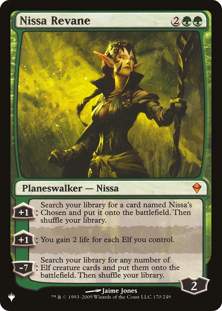 Nissa Revane — The List — Magic: The Gathering