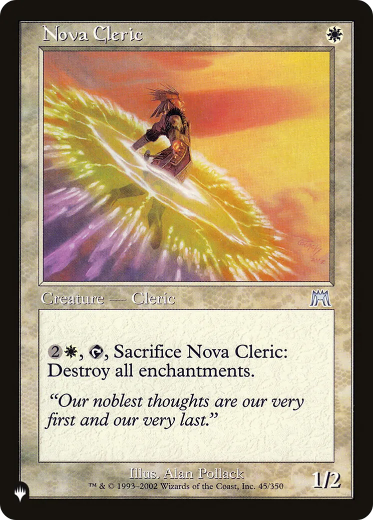 Clerc nova — The List — Magic: The Gathering