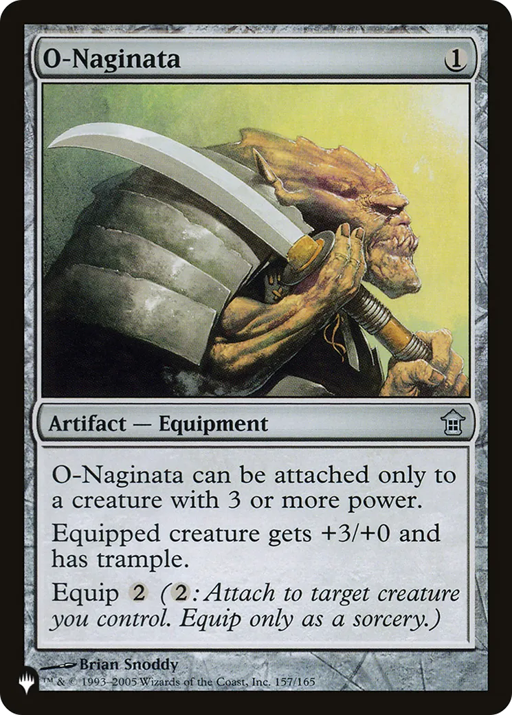 O-naginata — The List — Magic: The Gathering