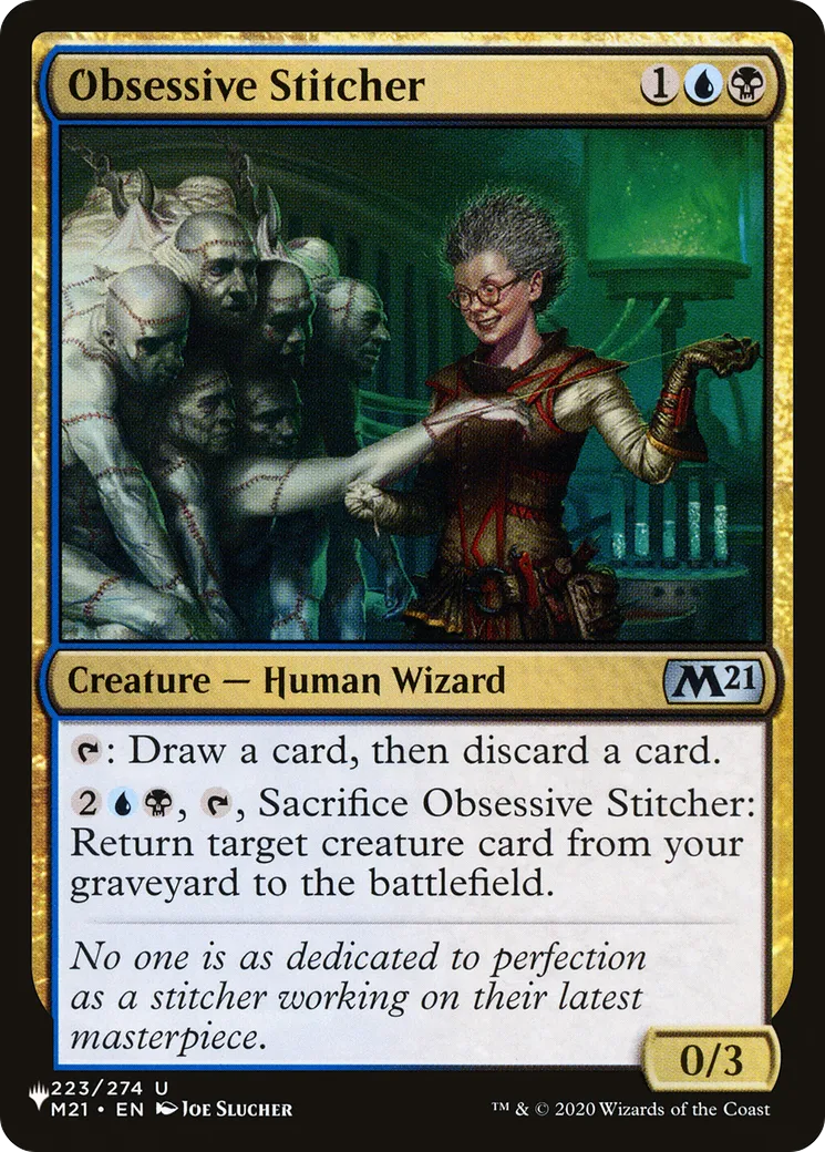 Raccommodeuse obsessionnelle — The List — Magic: The Gathering