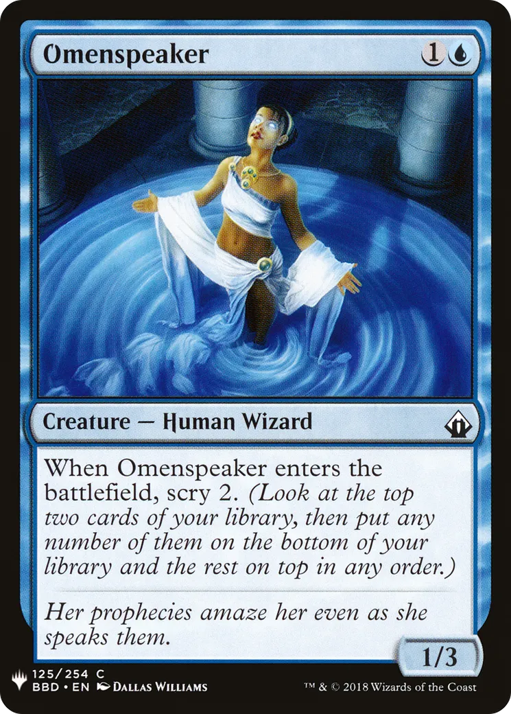 Sibylle — The List — Magic: The Gathering