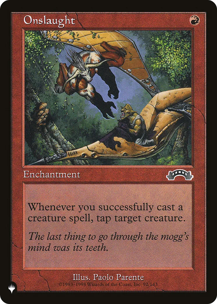 Onslaught — The List — Magic: The Gathering