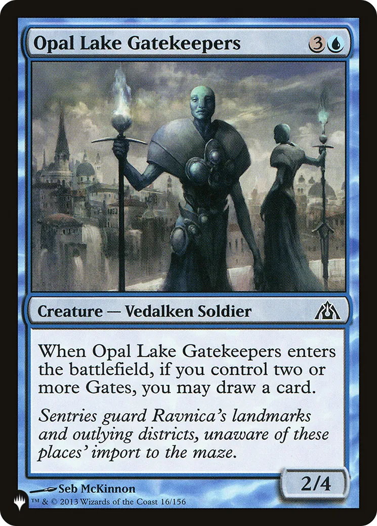 Opal Lake Gatekeepers — The List — Magic: The Gathering