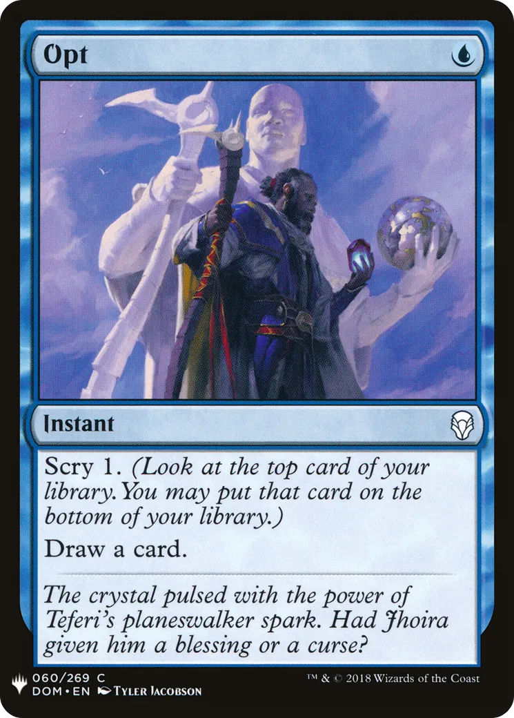 Option — The List — Magic: The Gathering