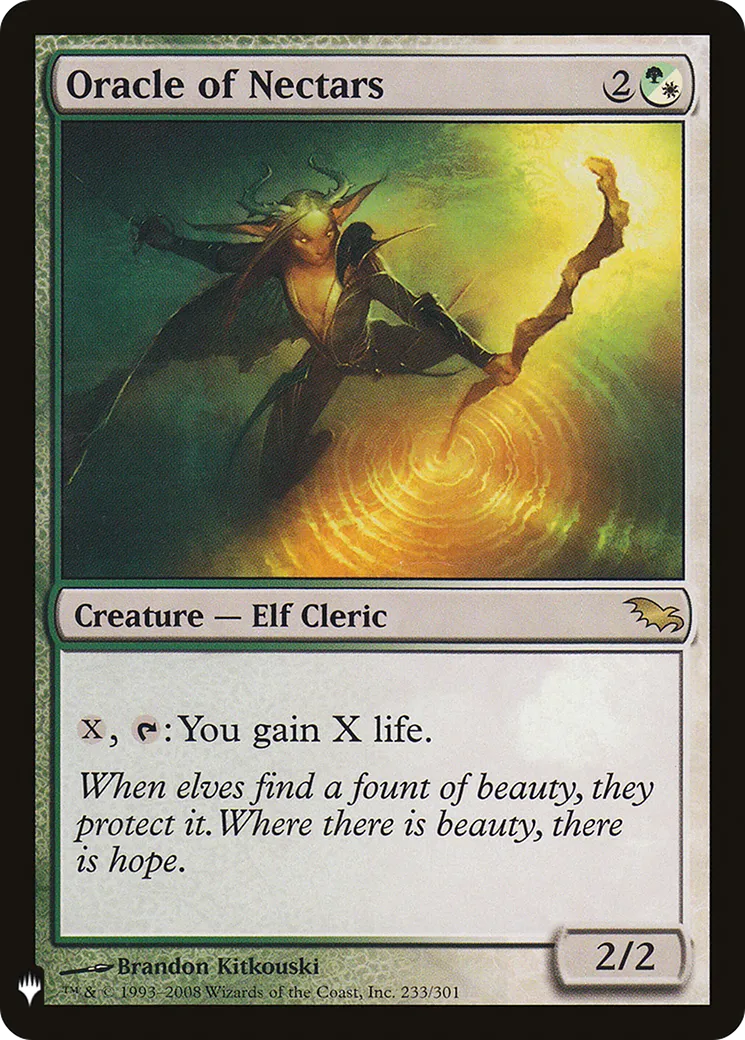 Oracle des nectars — The List — Magic: The Gathering