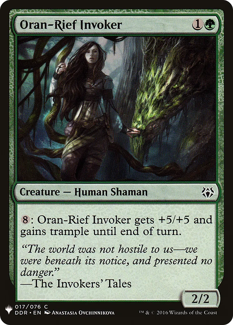 Oran-Rief Invoker — The List — Magic: The Gathering