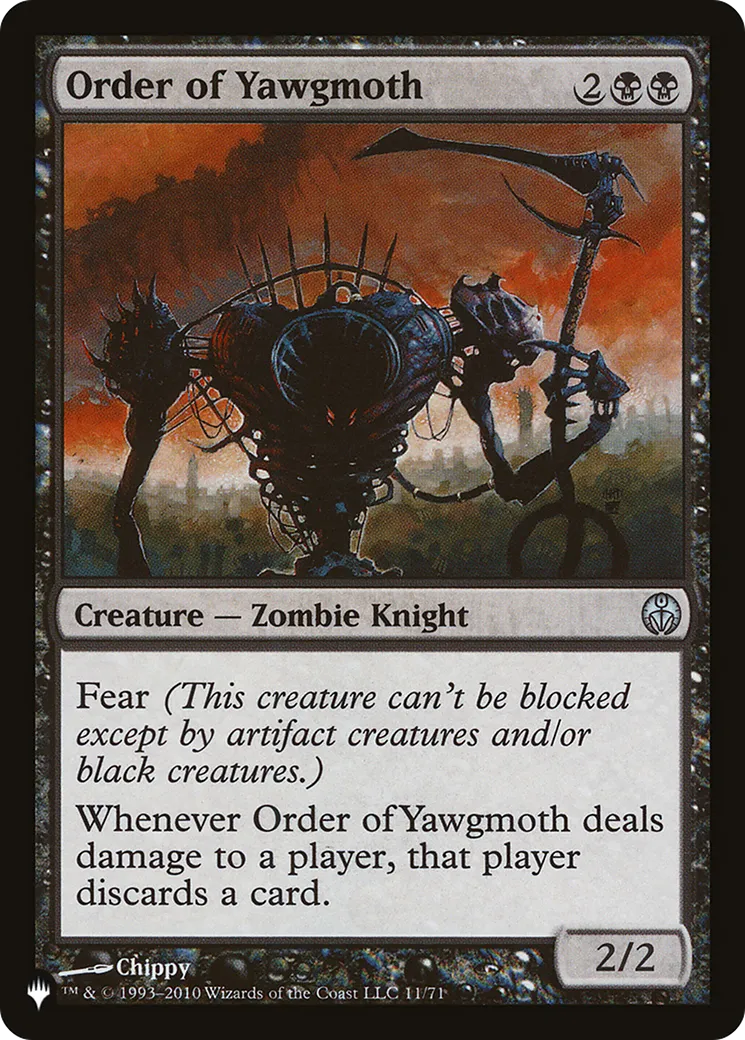 Ordre de Yaugzebul — The List — Magic: The Gathering