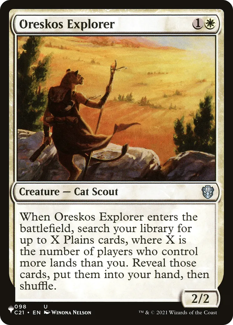 Oreskos Explorer from The List - Magic: The Gathering