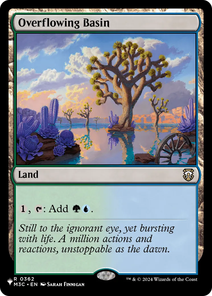 Overflowing Basin — The List — Magic: The Gathering