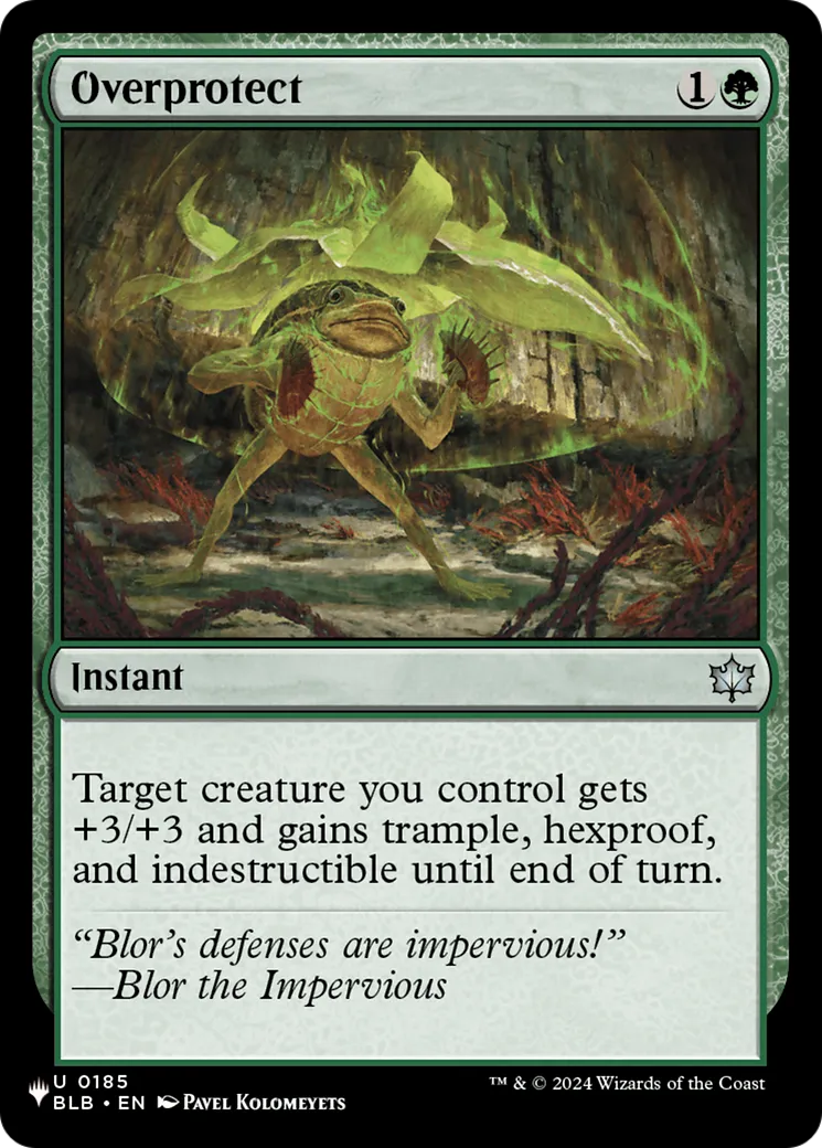 Overprotect — The List — Magic: The Gathering