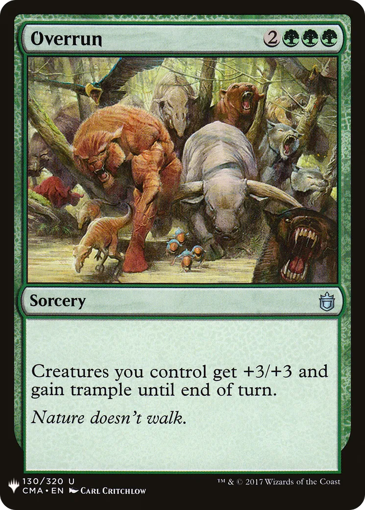 Envahissement — The List — Magic: The Gathering