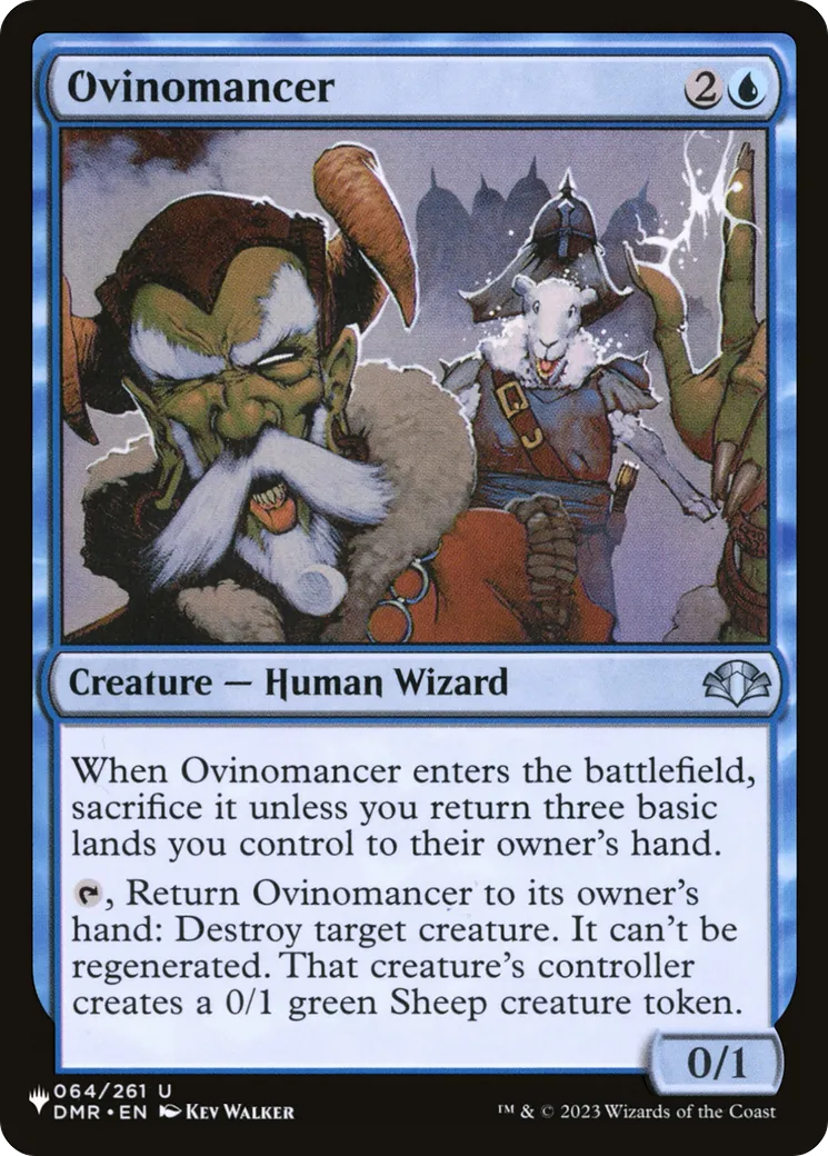 Ovinomancien — The List — Magic: The Gathering