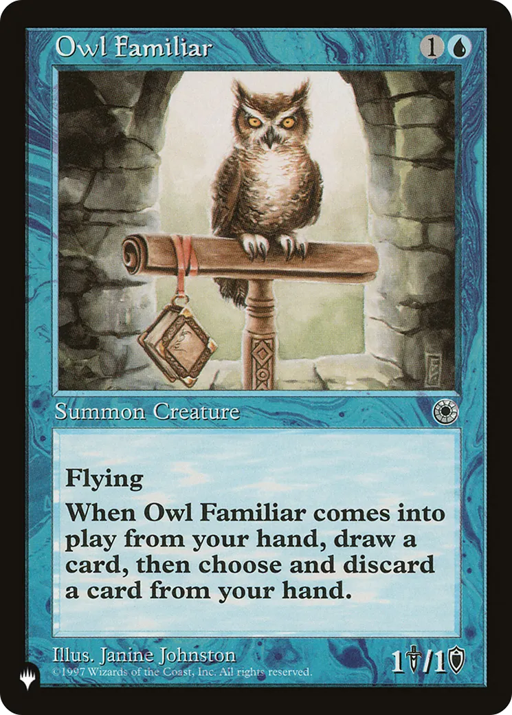Owl Familiar — The List — Magic: The Gathering