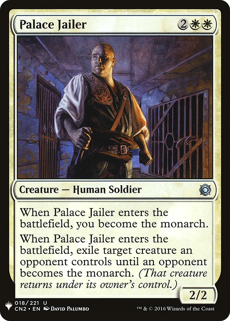 Palace Jailer — The List — Magic: The Gathering