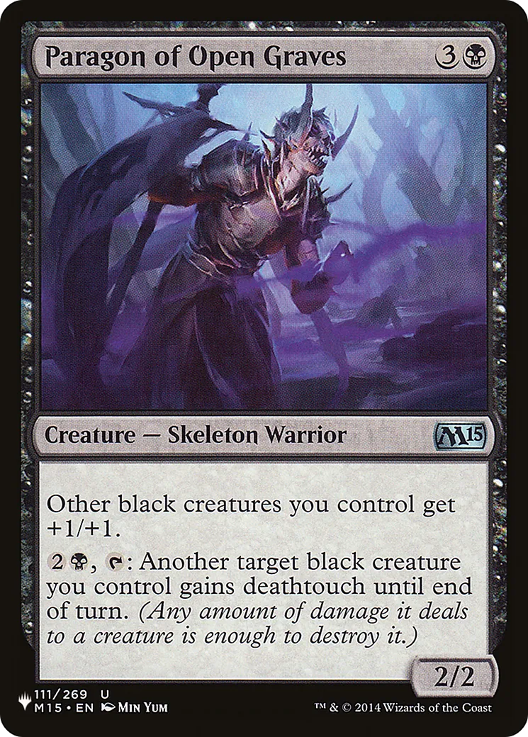 Parangon des tombeaux béants — The List — Magic: The Gathering