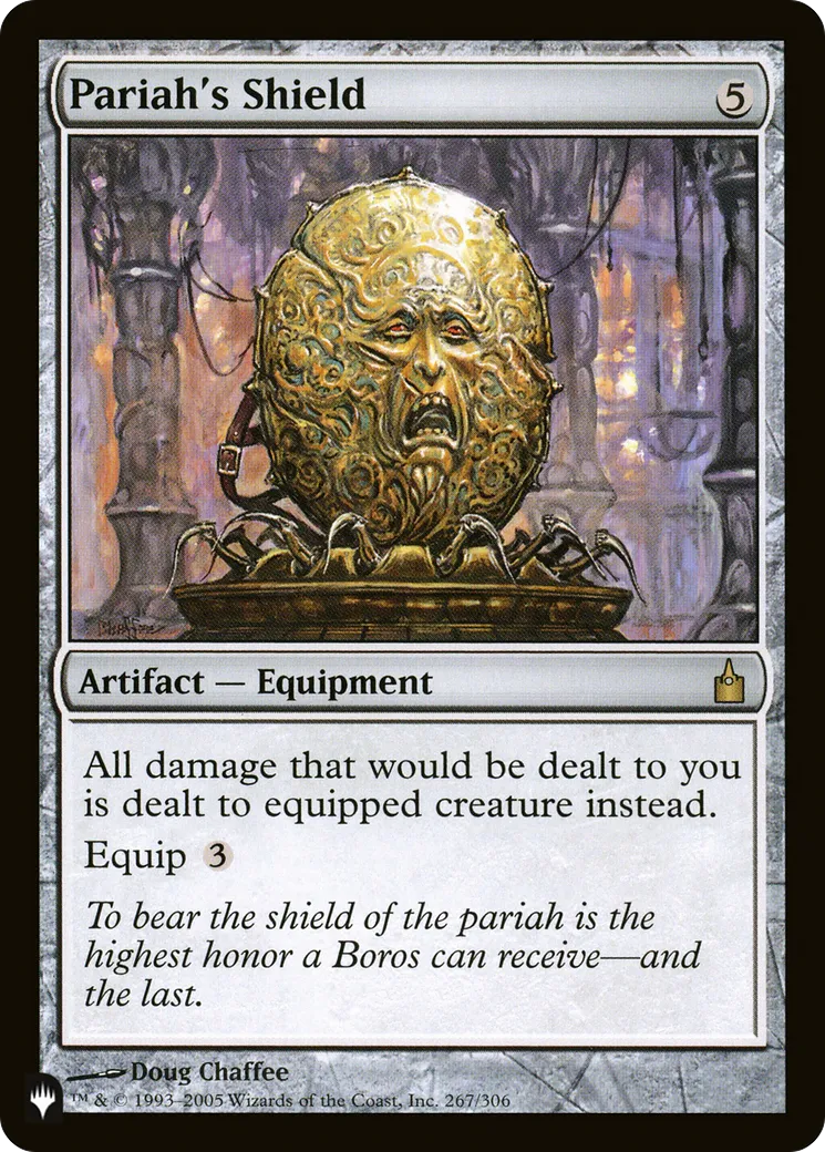 Pariah's Shield — The List — Magic: The Gathering