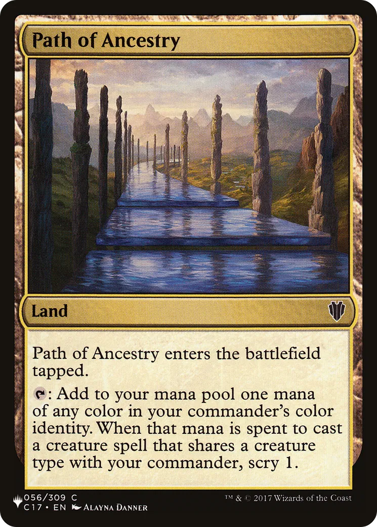 Path of Ancestry — The List — Magic: The Gathering