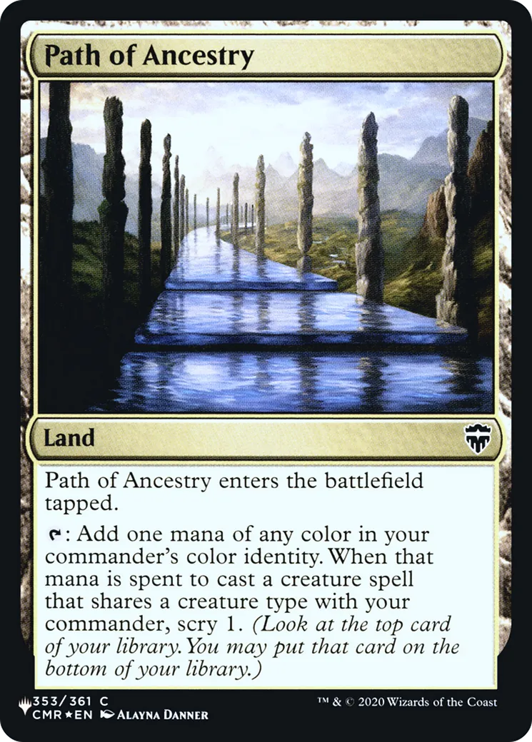 Path of Ancestry — The List — Magic: The Gathering