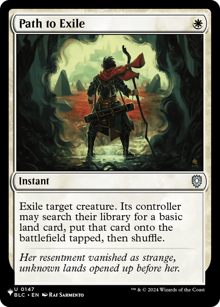 Chemin vers l'exil — The List — Magic: The Gathering
