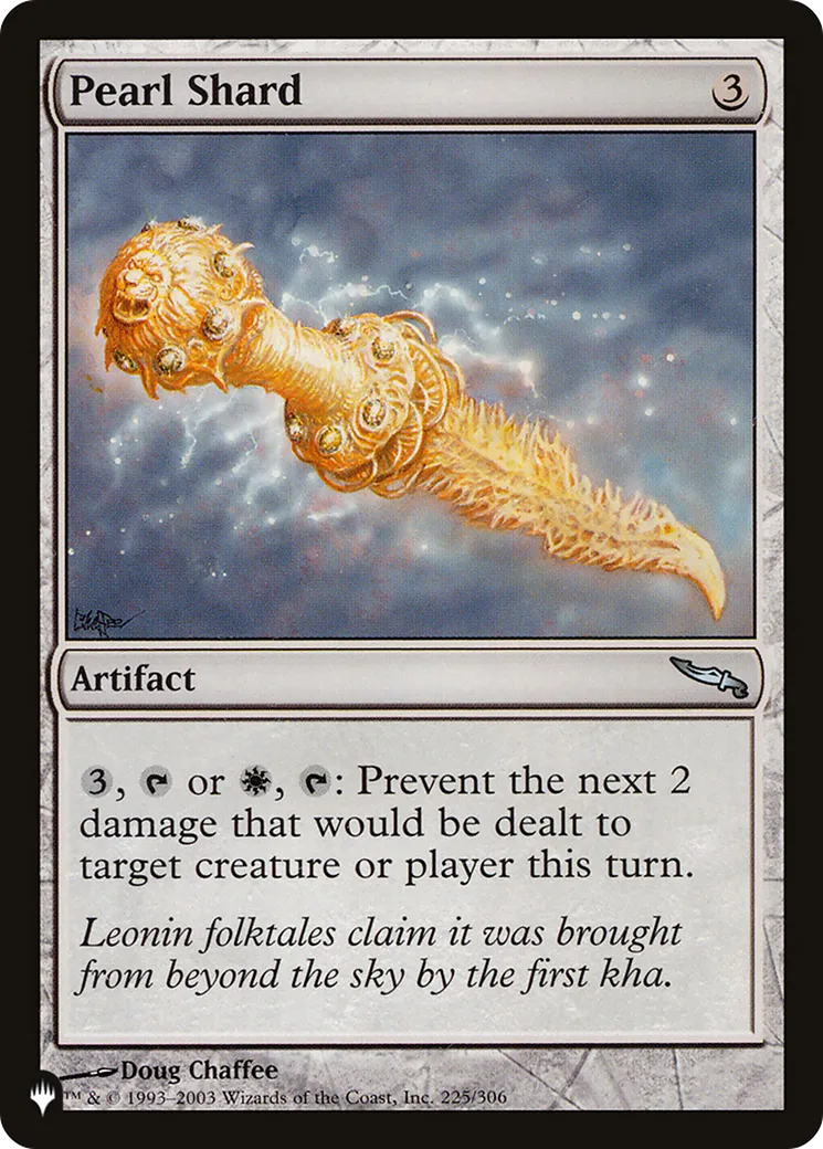Pearl Shard — The List — Magic: The Gathering