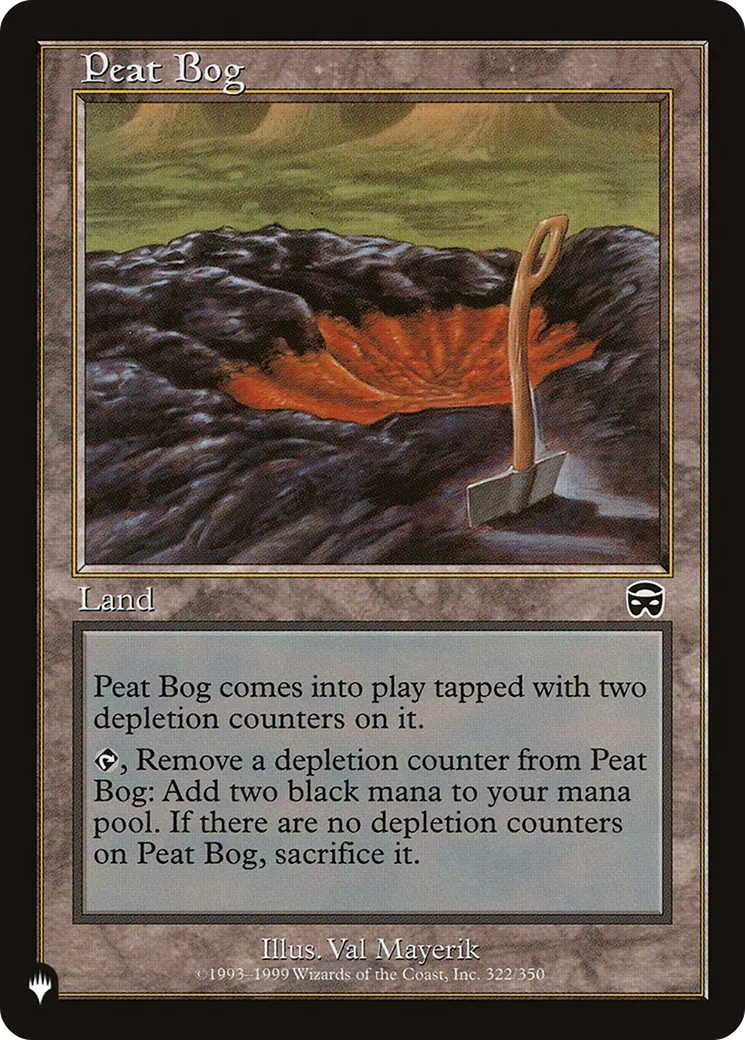 Peat Bog — The List — Magic: The Gathering