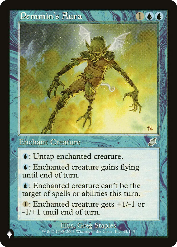 Pemmin's Aura — The List — Magic: The Gathering