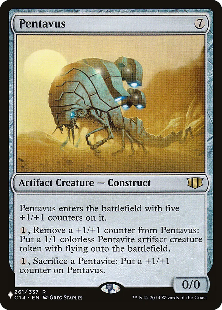 Pentavus — The List — Magic: The Gathering