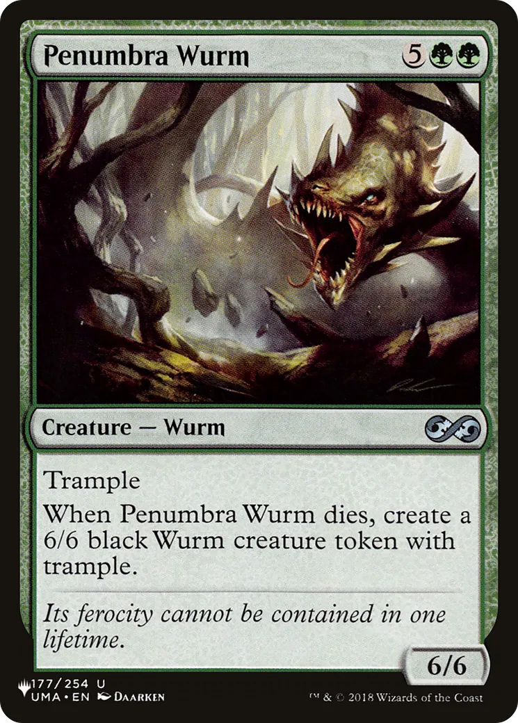 Guivre de la pénombre — The List — Magic: The Gathering