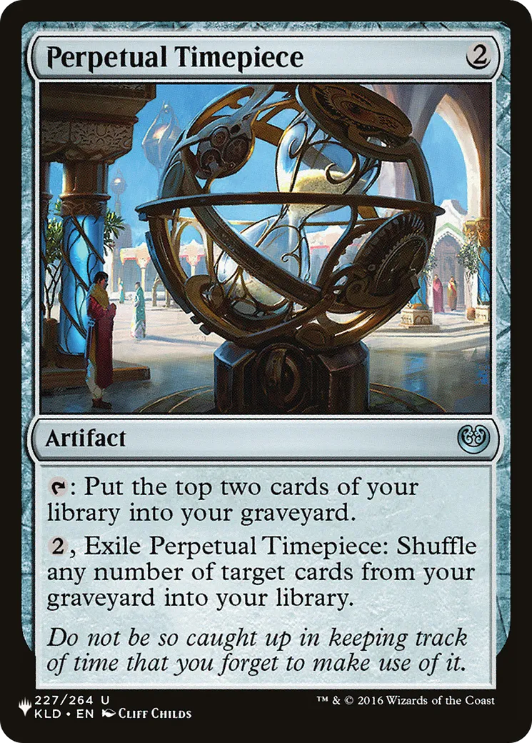 Sablier perpétuel — The List — Magic: The Gathering