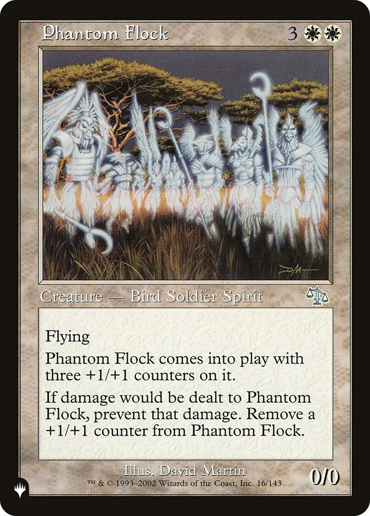 Volée fantomatique — The List — Magic: The Gathering