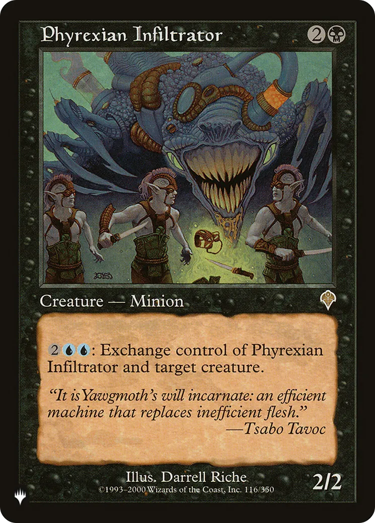 Phyrexian Infiltrator — The List — Magic: The Gathering