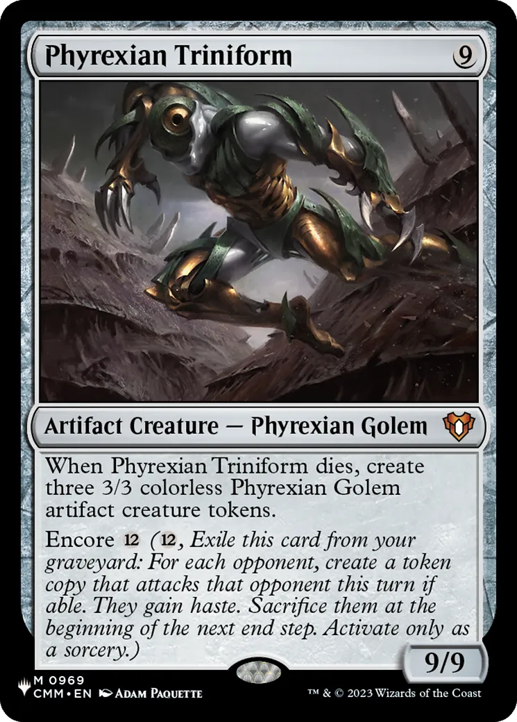 Phyrexian Triniform — The List — Magic: The Gathering