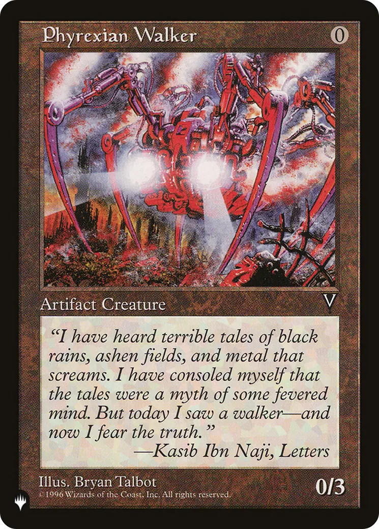 Phyrexian Walker — The List — Magic: The Gathering
