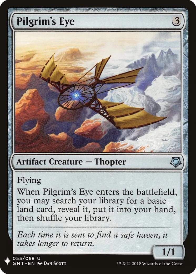 Œil du pèlerin — The List — Magic: The Gathering