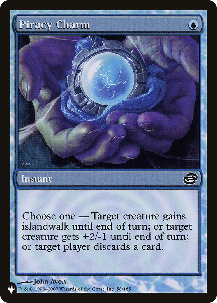 Piracy Charm — The List — Magic: The Gathering