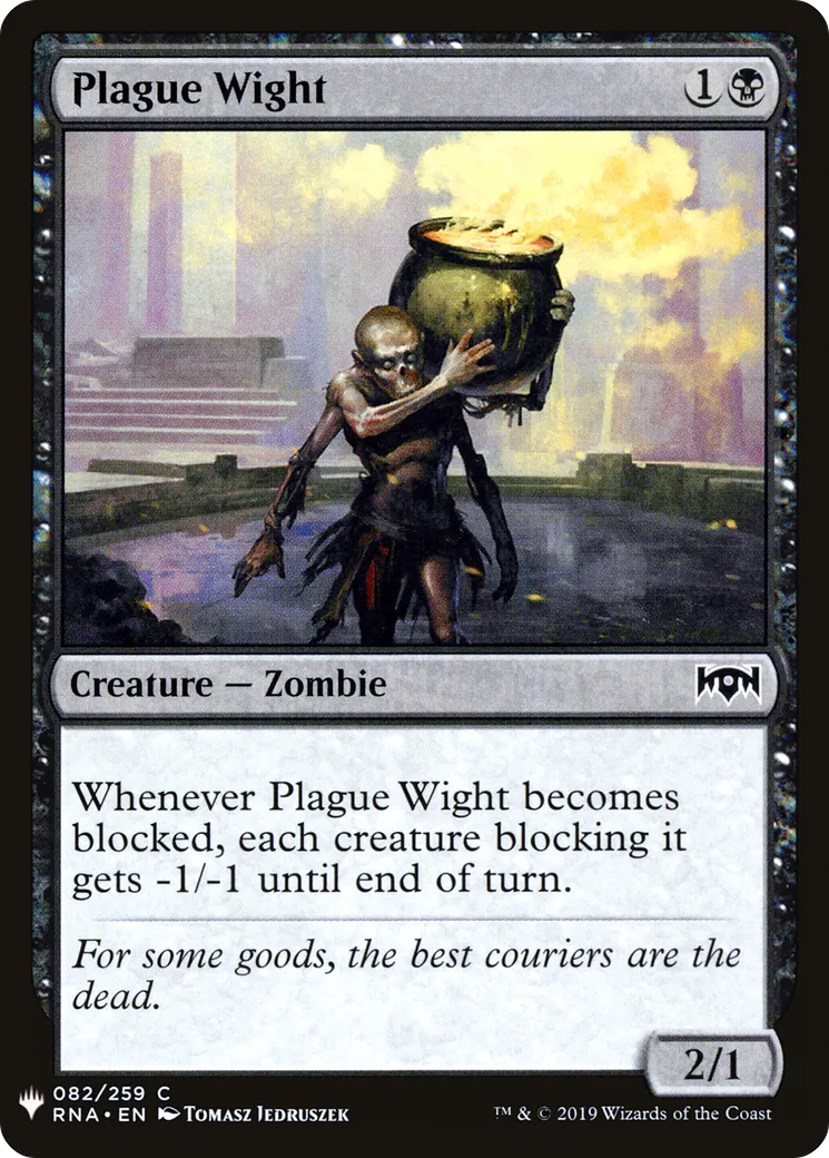 Nécrophage de la peste — The List — Magic: The Gathering