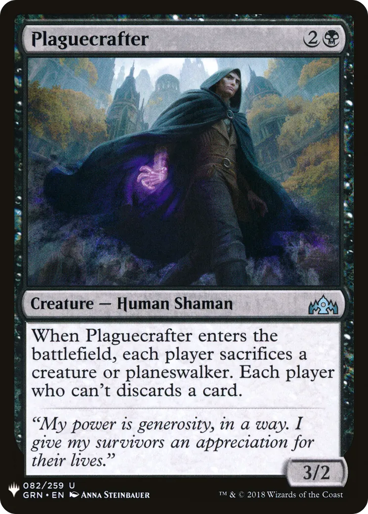 Façonneur de peste — The List — Magic: The Gathering