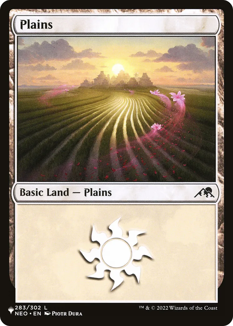 Plaine — The List — Magic: The Gathering