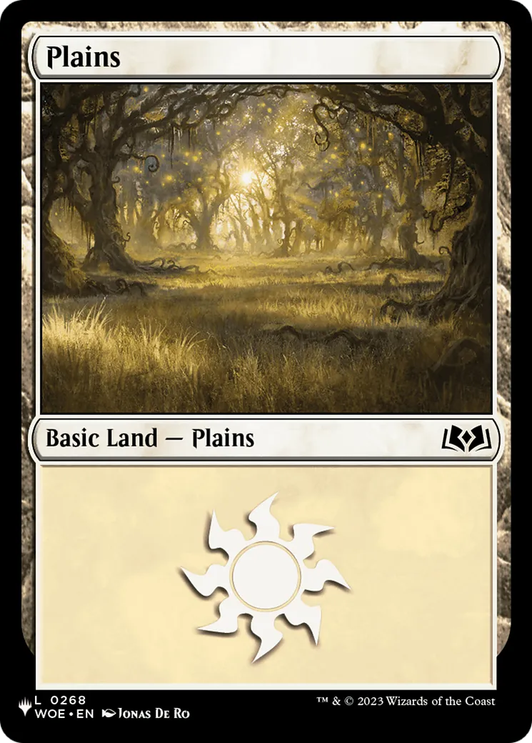 Plaine — The List — Magic: The Gathering