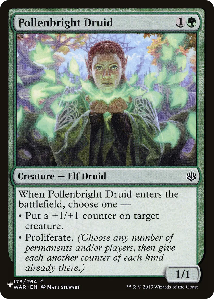 Pollenbright Druid — The List — Magic: The Gathering