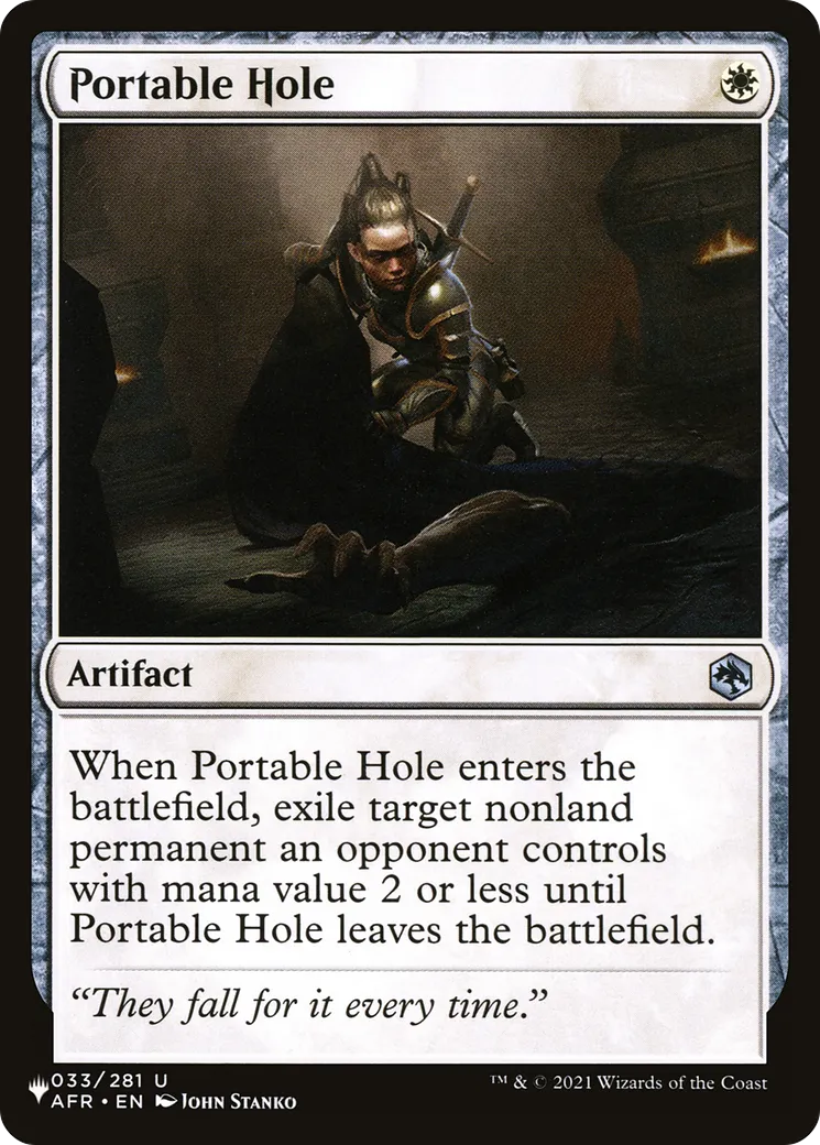Portable Hole — The List — Magic: The Gathering